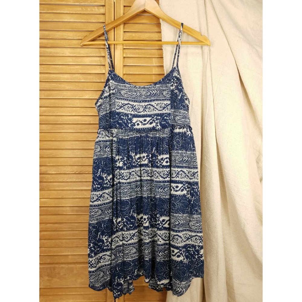 ⨇ ⨊ Bohemian Flowy Asymmetrical mini dress ⨊⨇